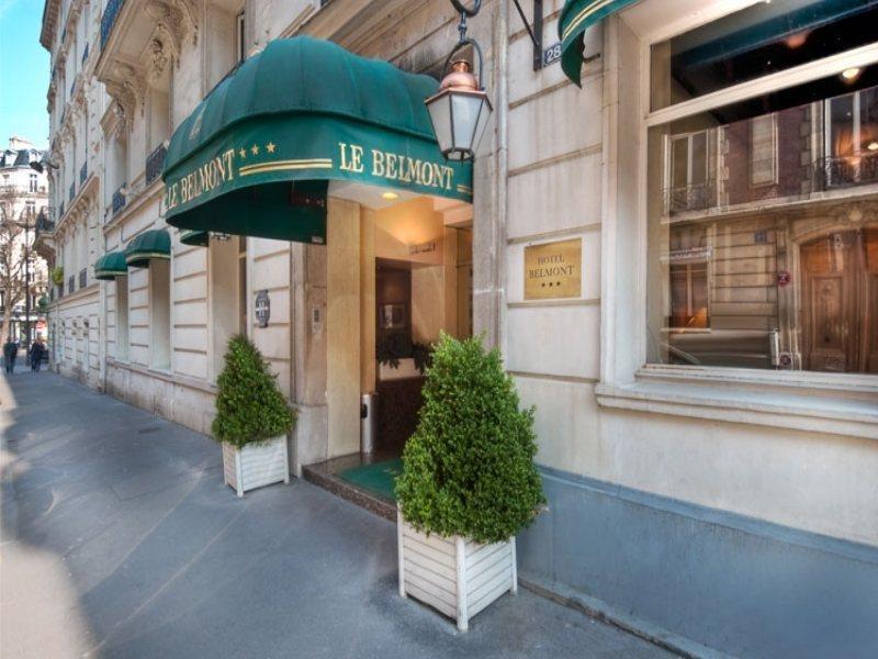 Le Belmont Paris Hotell Exteriör bild